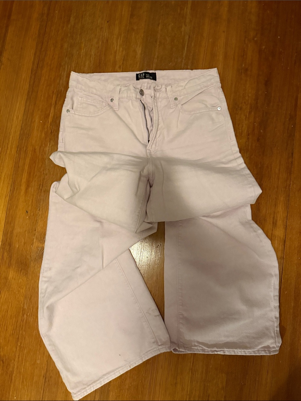 GAP Men’s Pale Pink Relaxed Jeans